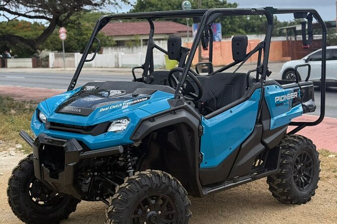 5 seat UTV Rental - Oranjestad start, pickup times, and the “show up and go” feeling