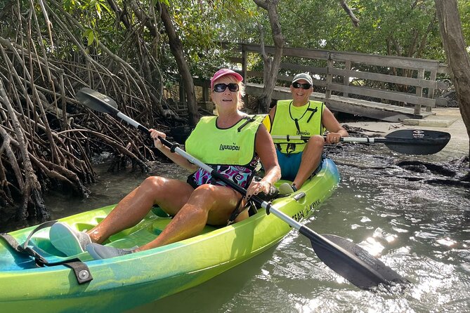 Adventure Kayak & Snorkeling at Reef Island Aruba - Stop 3: Spanish Lagoon and Halto Mangrove paddling on calm, scenic water