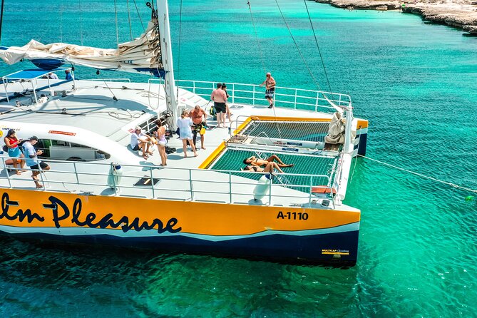Aruba Afternoon Snorkel Sail aboard Palm Pleasure Catamaran - How the crew helps you snorkel (even if you’re not confident)