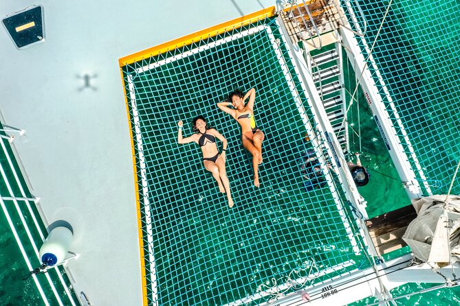 Aruba Afternoon Snorkel Sail aboard Palm Pleasure Catamaran - Open bar and snacks: the real reason this feels like a vacation
