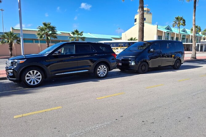 Aruba Airport Transfers (ROUND-TRIP) - Vehicles, group size, and traveling with kids