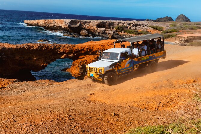 Aruba Cave Pool and Secret Beach Safari Tour - California Lighthouse and the west-point overview