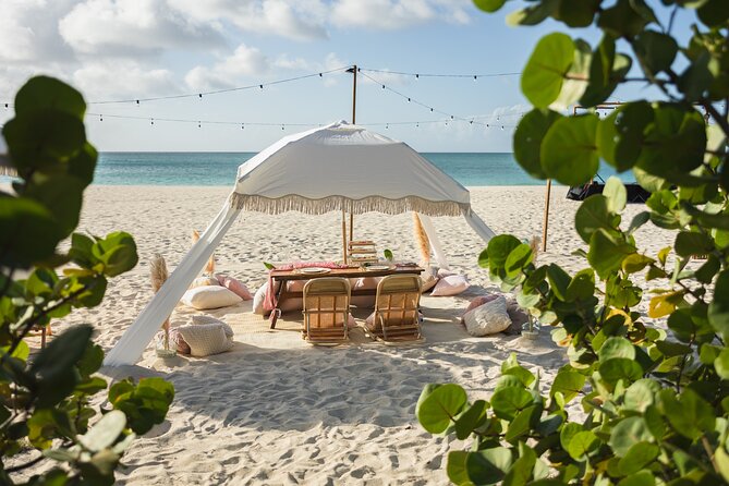 Aruba Eagle Beach Romantic Sunset Picnic in a Luxury Cabana - Key highlights at a glance