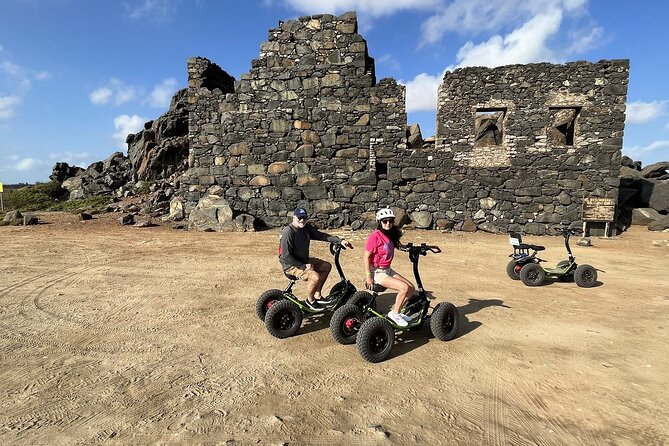 Aruba EZ Raider North Coast Ultimate Adventure - First stop: Bushiribana Gold Mill ruins and Aruba’s industrial past