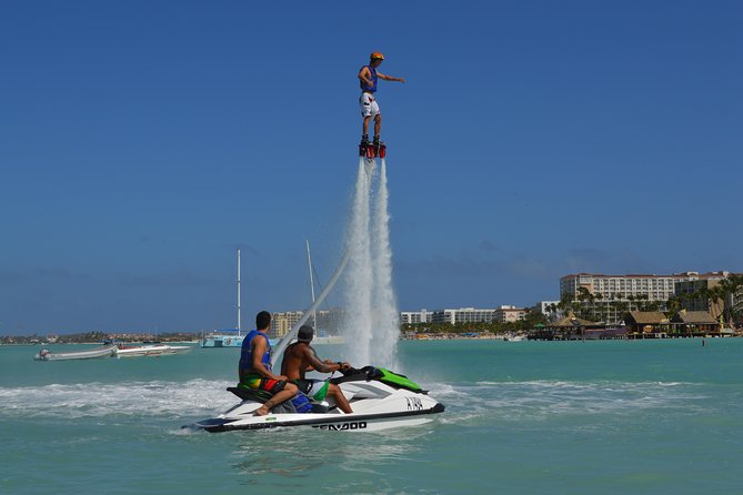 Aruba Flyboarding & Jetovator Experience: Fly Like a Bird & Dive Like a Dolphin - Aruba Flyboarding: why this feels like a movie scene
