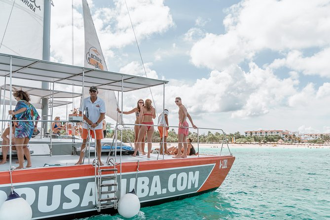 Aruba Happy Hour Sunset Sail with Savory Bites and Cocktails - The Sunset Sail Experience: Sun vs Shade Seating and Photo Angles