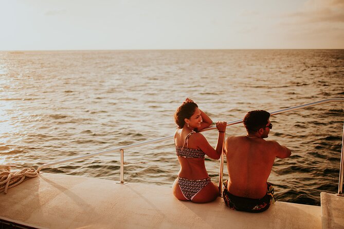 Aruba Morning Snorkeling or Sunset Sail to Boca Catalina With BBQ - Tres Trapi turtle swim: the stop everyone talks about