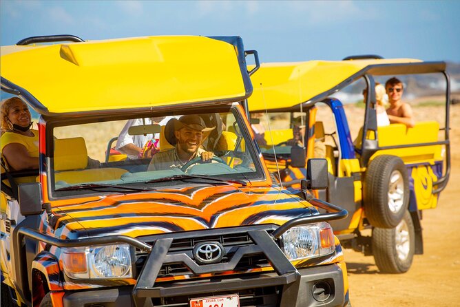 Aruba Natural Pool and Indian Cave Rugged Jeep Safari - Ayo Rock Formations: Arawak Stories Told Through Volcanic Stone