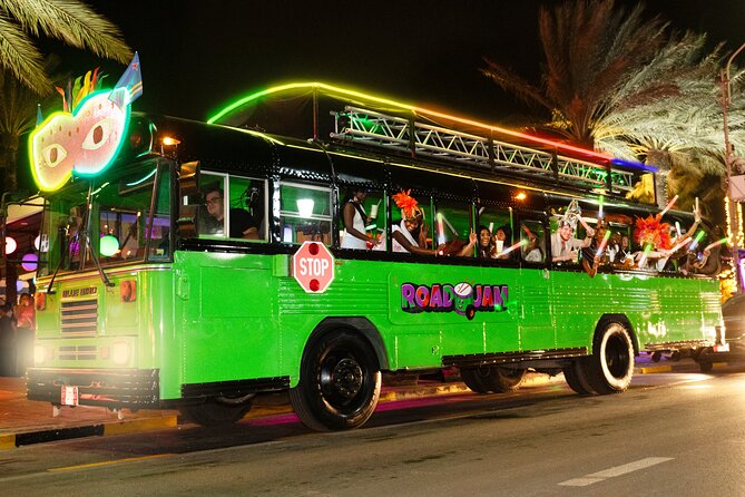 Aruba Nightlife Party Bus with Unlimited Drinks & DJ on Road Jam - Key highlights worth planning around