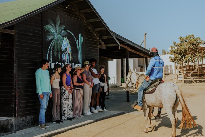 Aruba North Coastline: Small-Group Horseback Riding Tour - Getting started at Gold Mine Ranch: instructions matter