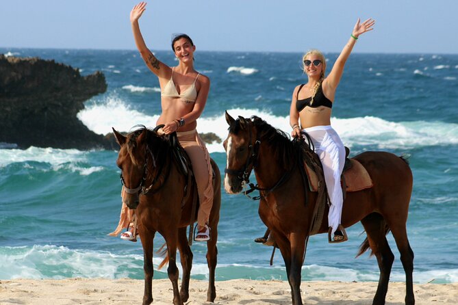 Aruba North Coastline: Small-Group Horseback Riding Tour - Passing the Bushiribana Gold Mill Ruins on horseback