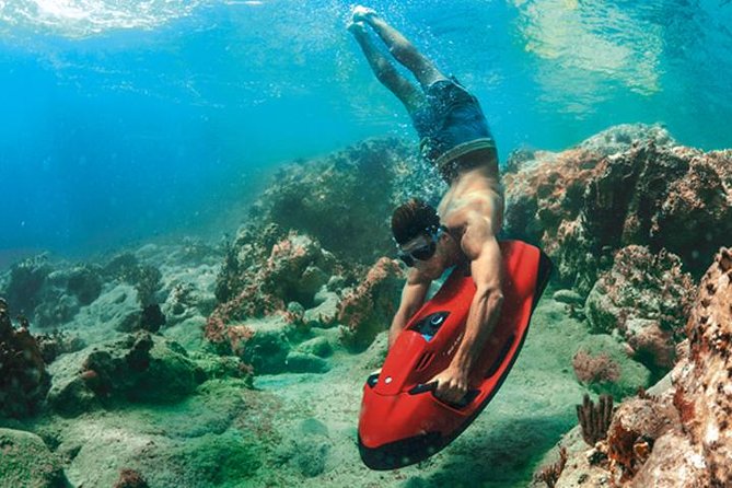 Aruba Seabob Scooter Reef Tour - Reef stops: Boca Catalina, Malmok Beach, and Tres Trapi Steps