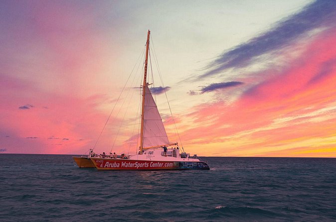 Aruba Sunset Sail - The Arusun Catamaran - The one drawback to plan around: weather and last-minute changes