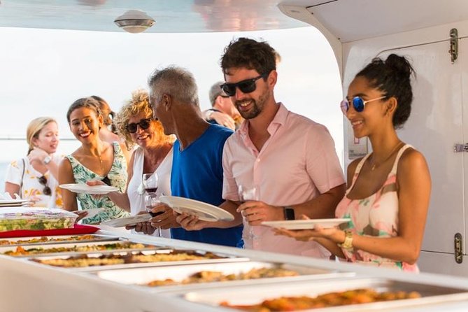 Aruba Sunset Sail with Caribbean Dinner and Live Music - The sail route: Eagle Beach and lighthouse views without the guessing game