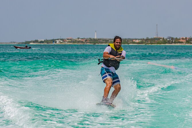Aruba Water Skiing or Wakeboarding - Instructors and Boat Control: When the Driver Makes It Easier