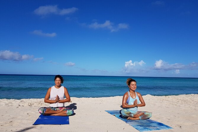 Beach Yoga, Sound Bath & meditation, all levels welcome - Timing: Morning vs Sunset on Eagle Beach (and Why That Changes Everything)