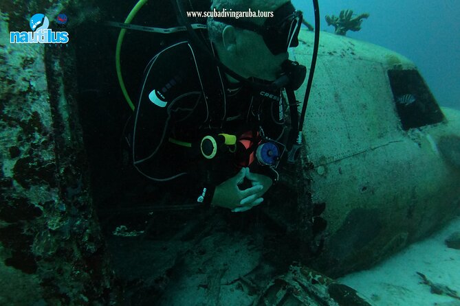 Boat Dive Shipwreck/ Airplanes/ Reef /2 tanks - Price and Value: Is $135 Fair for Two Tanks in Aruba?