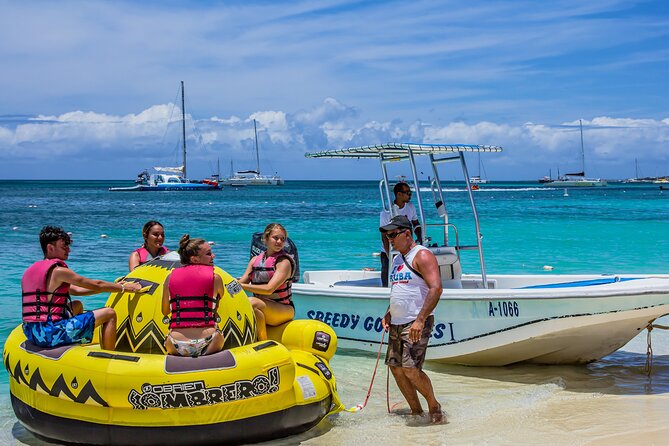 Exciting Tube Ride in Aruba - The speedboat pull: how the thrill actually works