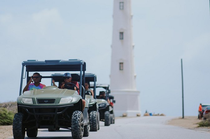 Exclusive Aruba UTV Tours - Arashi Beach: a cooldown swim and a final snack option