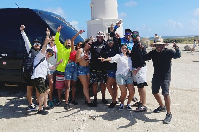 Full-Day Aruba Sightseeing island Tour with Baby Beach Swim - Bushiribana ruins and the cave pool: the “worth it” stop