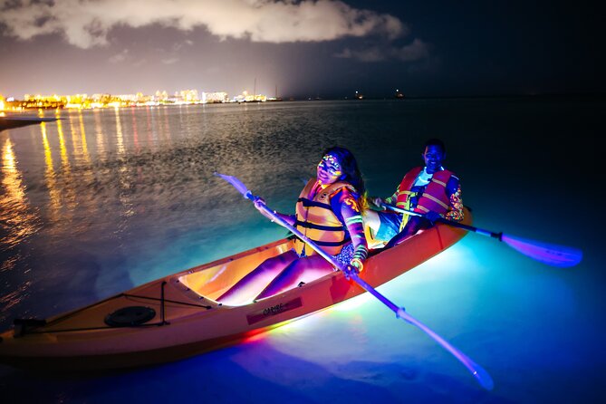Glow Through the Night with LED Kayak Adventure in Aruba - Price and Value: Is $100 Per Group Worth It?