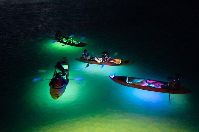Glow Through the Night with LED Kayak Adventure in Aruba - Choosing Your Glow Color: Paint, Sticks, and a Custom Look