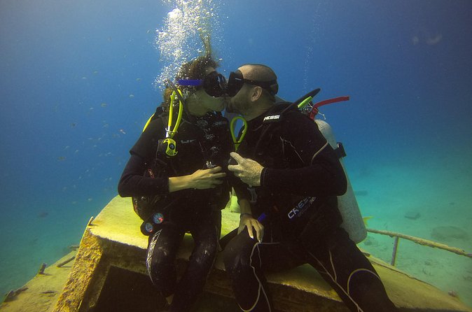 Guided Padi Discover Scuba Diving for Non-Certified Divers - The Underwater Experience: Fish, Calm, and a Shipwreck Sighting
