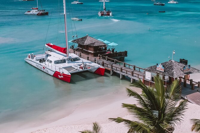 Half-Day Snorkel Sail Tour with Caribbean Lunch - Getting Underwater: Snorkel Gear, Catalina Bay, and Easy Entry