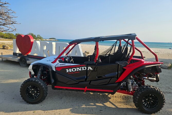 Honda Talon 4 Seater Rental - Build Your Own Route Around Aruba’s Named Stops