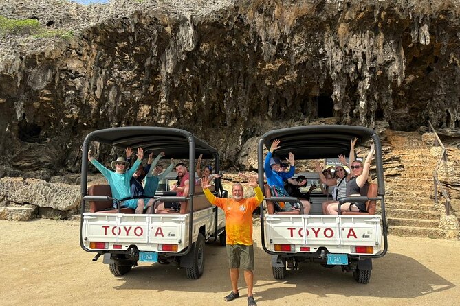 Jeep Tour Arikok National Park and Snorkeling at Baby Beach - Meeting point and start time: don’t plan a late morning