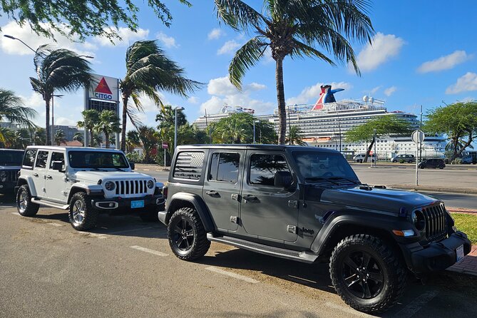 Jeep Wrangler 4 Door HardTop Rental in Aruba - Key Points to Know Before You Go
