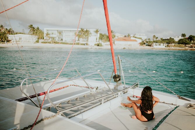 Luxury Champagne and Lobster Sail to Boca Catalina - Your route: Antilla Shipwreck, Tres Trapi, then Boca Catalina