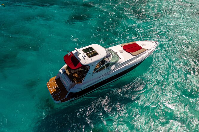 Luxury Private Yacht Charter Aruba - Eden Luca Yachts - Eden-Luca I (45 ft) is a real private setup, not a crowded boat