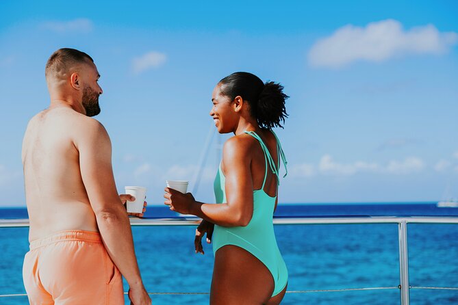 Premium Morning Snorkel Sail with Champagne Brunch - Why a mimosa brunch catamaran works so well in Aruba