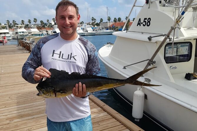Private Afternoon Fishing Charter in Aruba - Practical expectations: when the sea gets rough