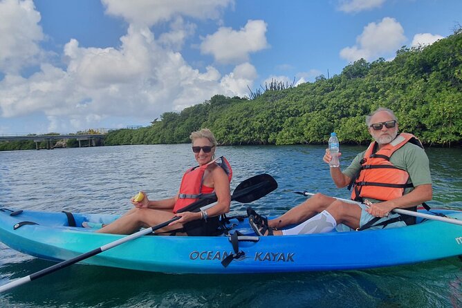 Private Aruba Kayak & Snorkeling Tour + Transortation - Stop 3: Spanish Lagoon mangrove kayak loop before returning to Mangel Halto