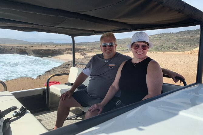 PRIVATE Jeep Safari Natural Pool, Indian Caves & Baby Beach with Snorkeling - Conchi Natural Pool (and snorkeling): water that looks like a scene