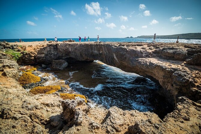 Private Off-Road Adventure to Cave Pool and Tres Trapi - Cave Pool Aruba (New Natural Pool): cliff jumping only when conditions allow