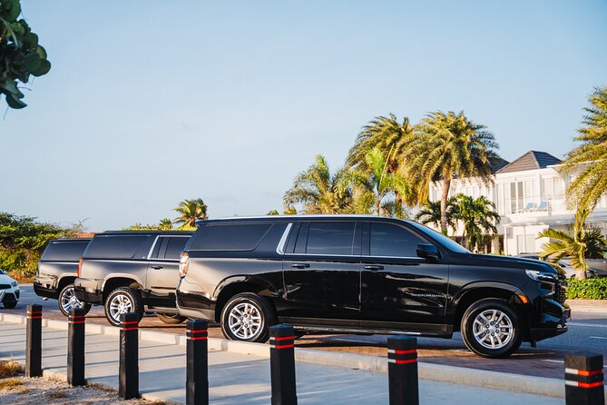 Private Round - Trip Airport Transfer in Aruba Luxury SUV - Meet at the Airport, Not Somewhere in the Parking Lot