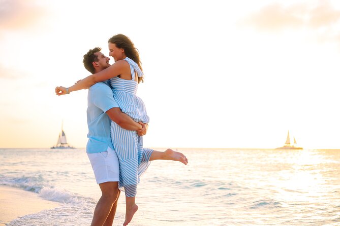 Professional Sunset Photoshoot in Aruba - The photo packages: choosing 10 photos or 20 photos