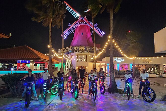Semi-Private Christmas Edition Twilight Glow E-Bike Oranjestad - Key highlights before you go