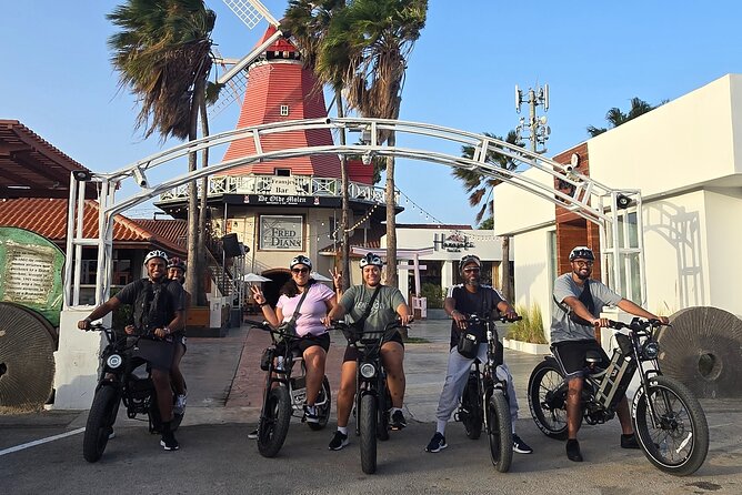 Semi-Private Christmas Edition Twilight Glow E-Bike Oranjestad - E-Bike Handling: What Makes This Ride Feel Safe and Fun