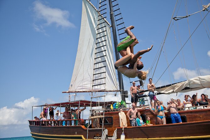Set Sail in Aruba: Jolly Pirate Cruise with Snorkel Adventure - MooMba Beach Boarding: What Your Morning Looks Like