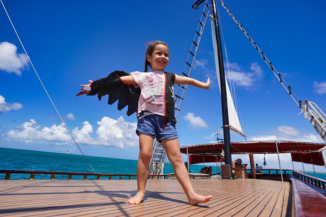 Set Sail in Aruba: Jolly Pirate Cruise with Snorkel Adventure - BBQ Lunch and Open Bar: Eating Without Losing Time