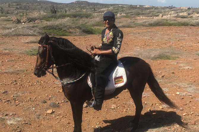 Sunset Horseback Ride in Aruba - The North East Coast and the Hilltop Sunset Payoff