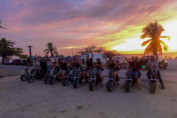 Sunset Island Tour in Aruba on Electric Scooter (1 or 2-seater) - Why the Aruba North Shore Works So Well on an Electric Scooter