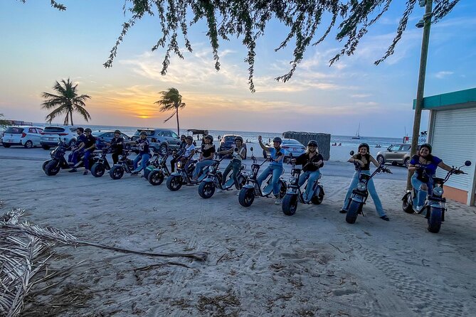 Sunset Island Tour in Aruba on Electric Scooter (1 or 2-seater) - Noord Check-In to Scooter Basics: What to Expect Before You Roll